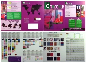 Chemica Tekstil Folie Farvekort