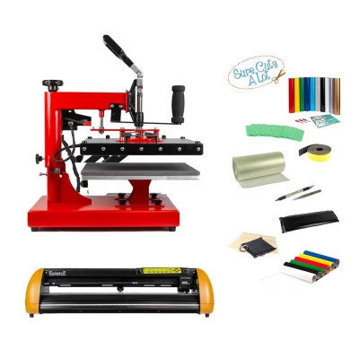 Makerspace Pakke med Expert II LX plotter og 4-i-1 varmepresser