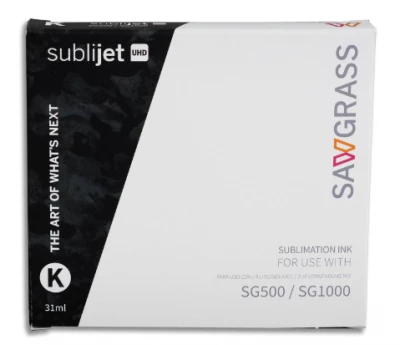Sawgrass SubliJet UHD - Sort - 31ml til SG500 og SG1000